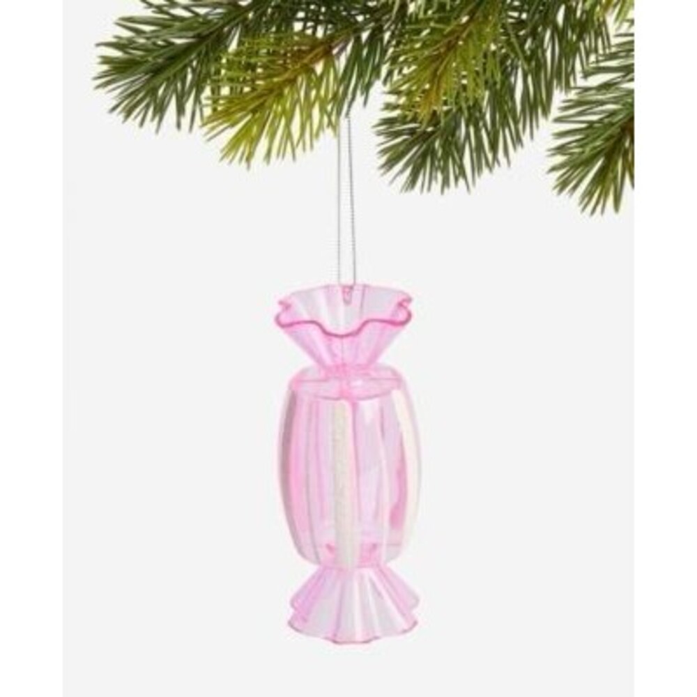 New Holiday Lane Sugar Plum Wrapped Candy Ornament
